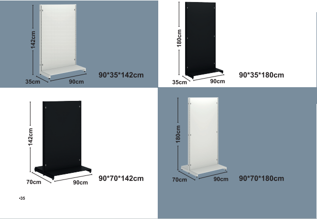 Pevné rámové regály