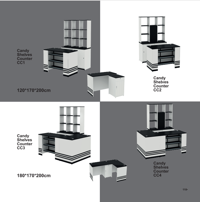 Candy Shelves súprava